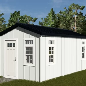 10x20 classic boardandbatten matching+trim elev+a+ +regal+white 1920w