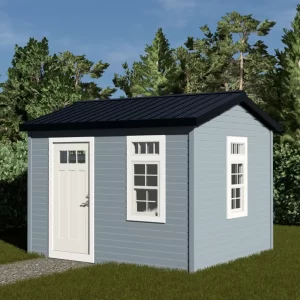 12x10 craftsman siding new elev+a+ +slate+blue 1920w